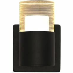 Best Pirce 🎁 Chloe Lighting CHLOE Anwar 1 Light LED In/Out Door Wall Sconce 3000K Warm White 7" Tall 🌟