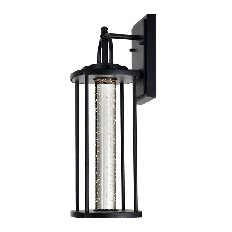 Cheap π CWI Lighting Greenwood 1-Light Farmhouse Metal LED Outdoor Wall Lantern In Black π - Image 3