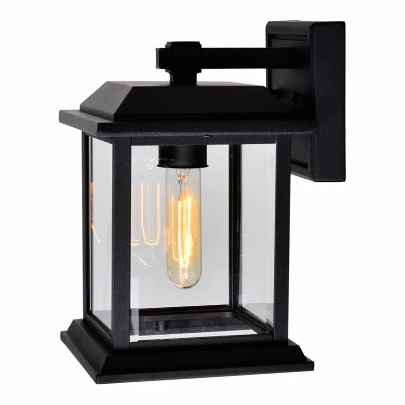 Flash Sale β¨ CWI Lighting Blackbridge 1-Light Metal Outdoor Wall Lantern In Black π