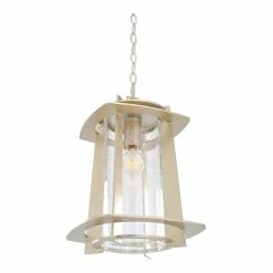 Brand new 😉 Kalco Lighting Shelby 10.5" Medium Aluminum Hanging Lantern In Tarnished Silver 🥰