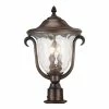 Best reviews of 🎉 Kalco Lighting Santa Barbara 3-light Outdoor Medium Post Mount Lantern In Bronze 🎁