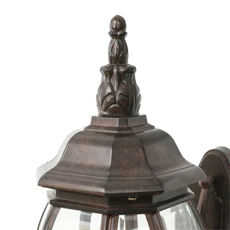 Top 10 β€οΈ Luxen Home LuxenHome Aged Copper Finish Metal Outdoor Wall Sconce Light π - Image 6