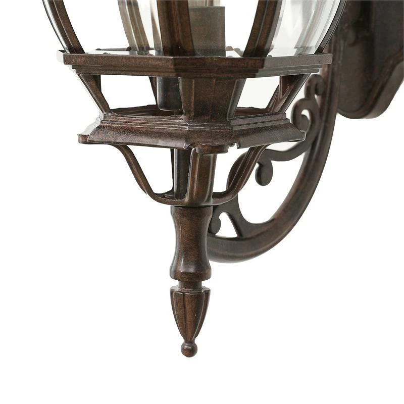 Top 10 β€οΈ Luxen Home LuxenHome Aged Copper Finish Metal Outdoor Wall Sconce Light π - Image 7