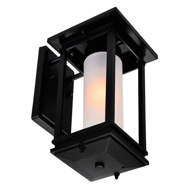 Discount βοΈ CWI Lighting Granville 1-light Farmhouse Metal Outdoor Wall Lantern In Black β - Image 5