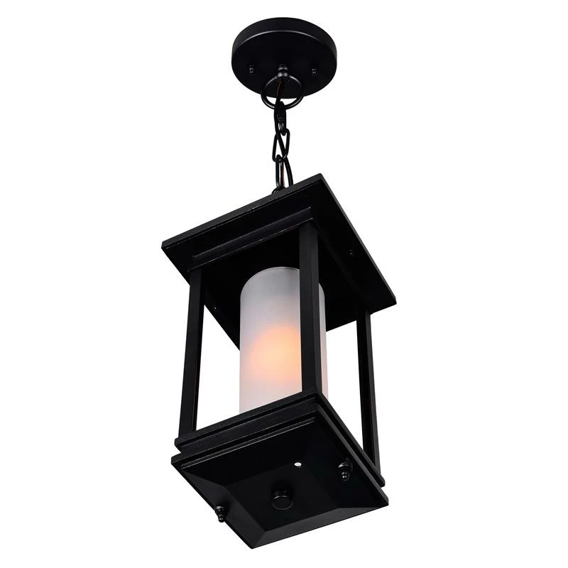 Wholesale π― CWI Lighting Granville 1-light Farmhouse Metal Outdoor Hanging Light In Black π - Image 3