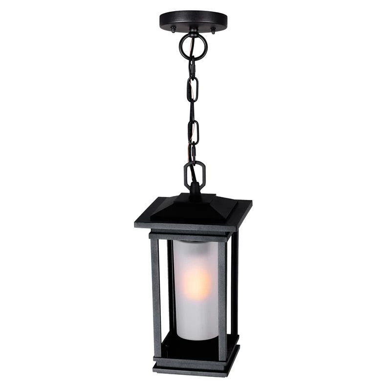 Wholesale π― CWI Lighting Granville 1-light Farmhouse Metal Outdoor Hanging Light In Black π - Image 4