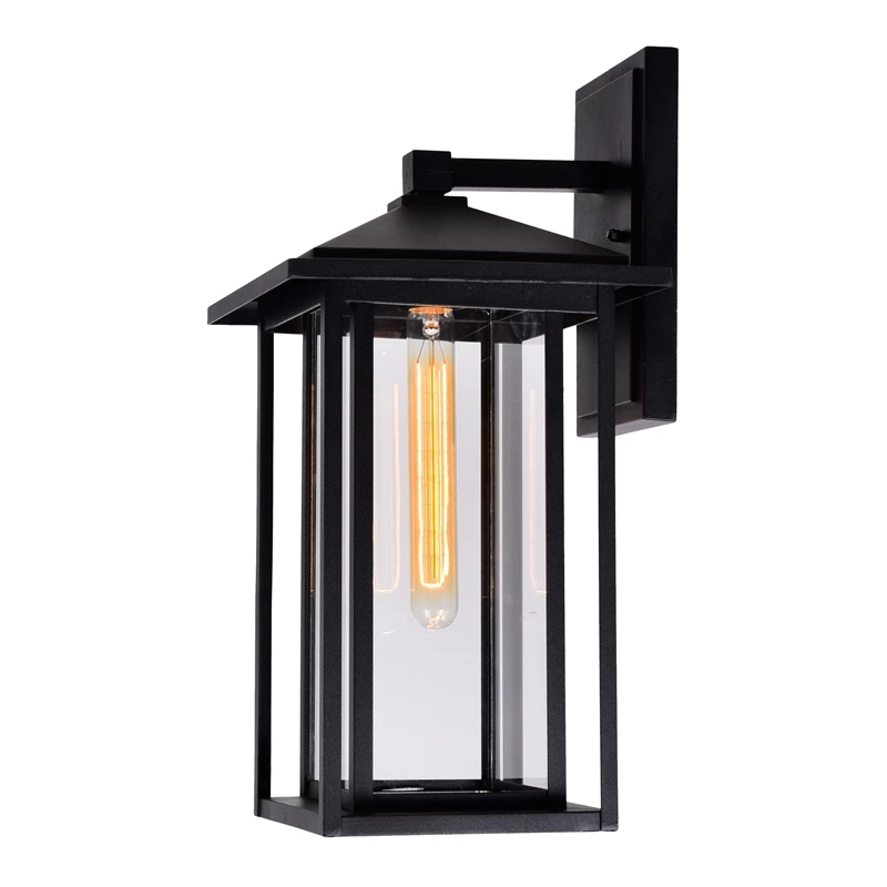 Top 10 π₯° CWI Lighting Crawford 18.1" 1-light Farmhouse Metal Outdoor Wall Light In Black β - Image 4