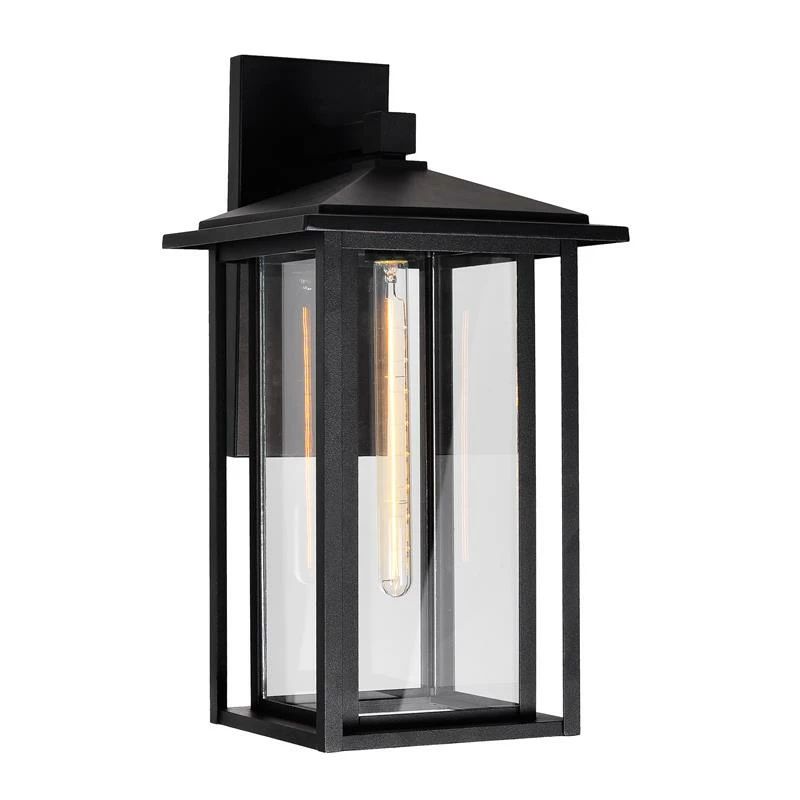 Discount β CWI Lighting Crawford 21.7" 1-light Farmhouse Metal Outdoor Wall Light In Black π - Image 4