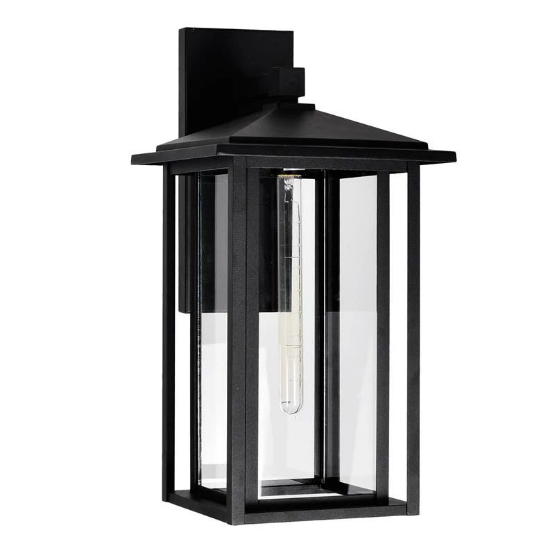 Discount β CWI Lighting Crawford 21.7" 1-light Farmhouse Metal Outdoor Wall Light In Black π - Image 5