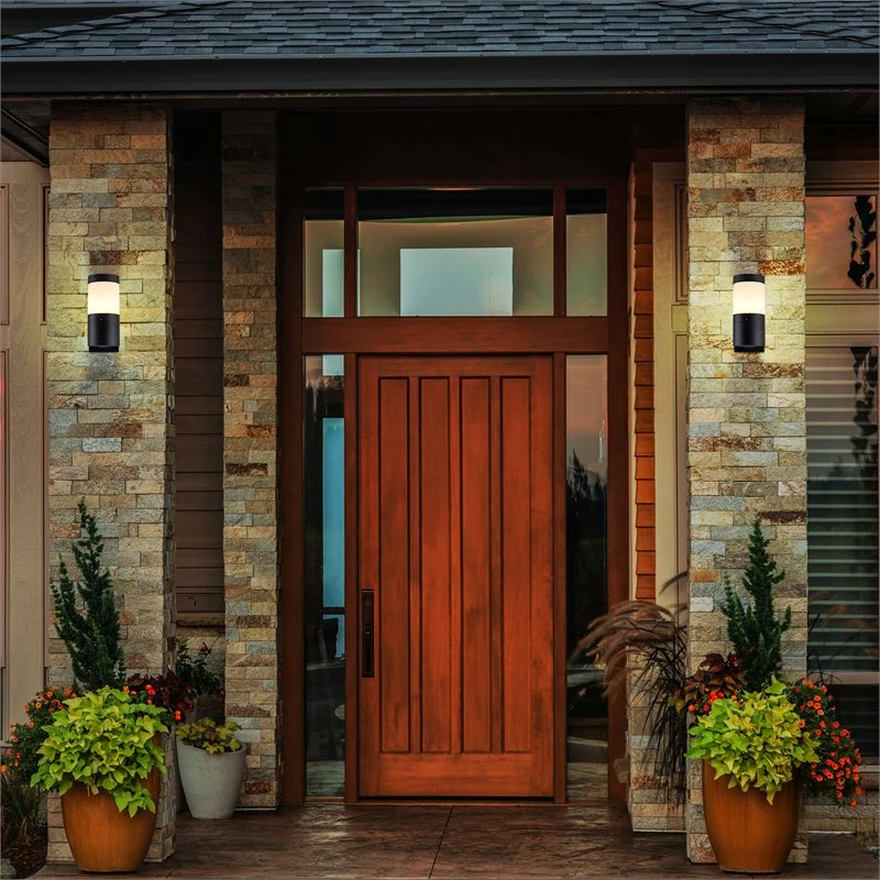 Budget π VONN 11" 5W Integrated LED Aluminum Outdoor Wall Sconce In Matte Black π― - Image 2