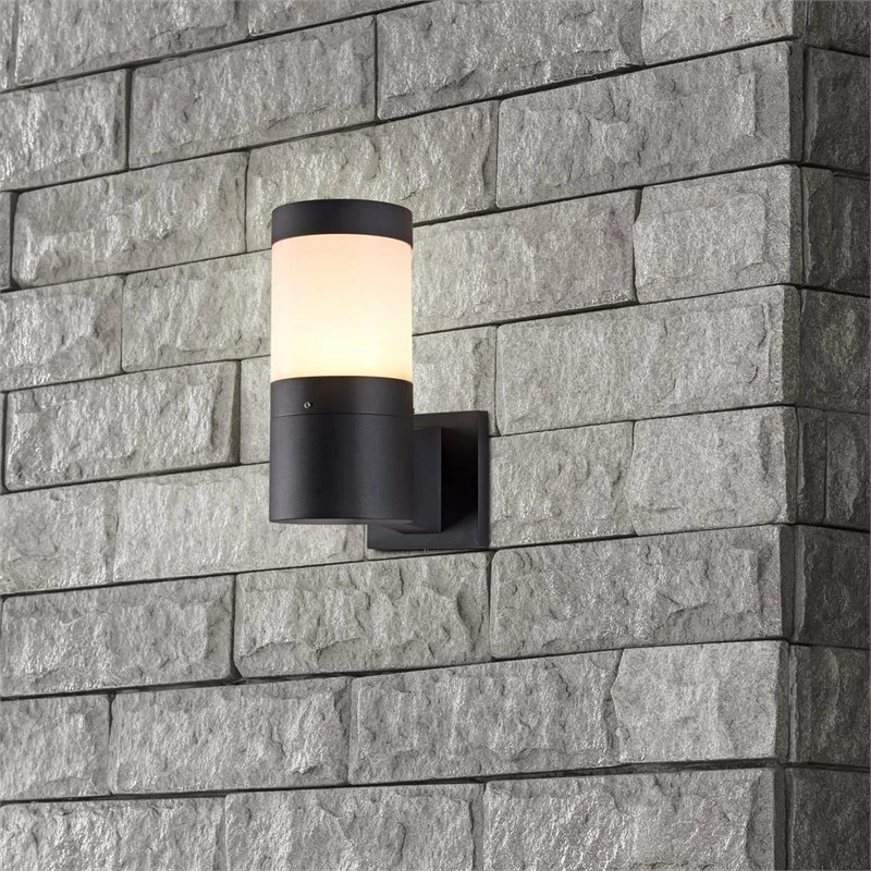 Budget π VONN 11" 5W Integrated LED Aluminum Outdoor Wall Sconce In Matte Black π― - Image 4
