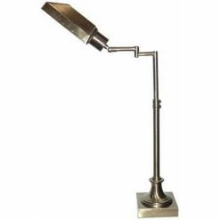 Best Sale ⌛ 4D Concepts Victoria Metal Swing Arm Task Lamp In Antique Brass 💯