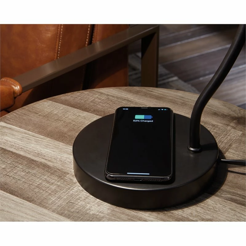 Wholesale β Ashley Furniture Marinel Single Metal Desk Lamp In Black π₯° - Image 2