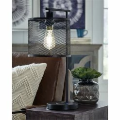 Best Pirce 🎉 Ashley Furniture Nolden Single Metal Desk Lamp In Bronze 🌟