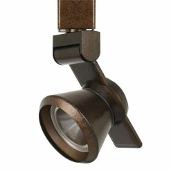Best Pirce 🔥 Benzara 12W Integrated LED Metal Track Fixture With Cone Head In Bronze 🔥