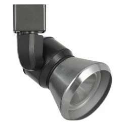 Hot Sale π Benzara 10W Integrated LED Metal Track Fixture With Cone Head In Black And Silver π