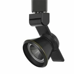 Best Pirce 💯 Benzara 12W Integrated LED Metal Track Fixture With Cone Head In Dark Black 😀