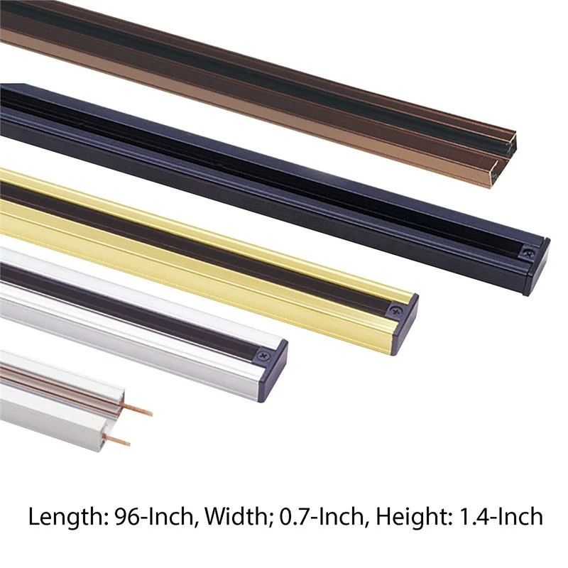 Cheap π€© Benzara 8 Feet Metal 3 Wire Track Lighting Extension Rod In Bronze π - Image 6