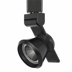 Coupon 🔥 Benzara 12W Integrated Dimmable LED Metal Track Fixture With Cone Head In Black 🧨
