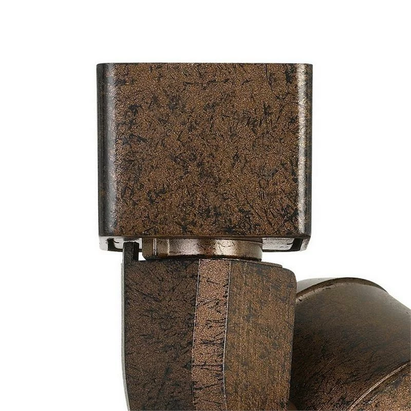 Promo π Benzara 10W Integrated LED Track Fixture With Polycarbonate Head In Bronze And Yellow β€οΈ - Image 3