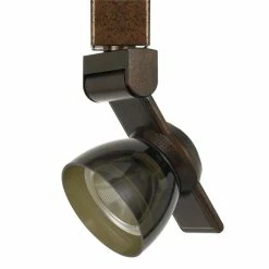 Discount 🎉 Benzara 12W Integrated LED Track Fixture With Polycarbonate Head In Bronze And Black ✨