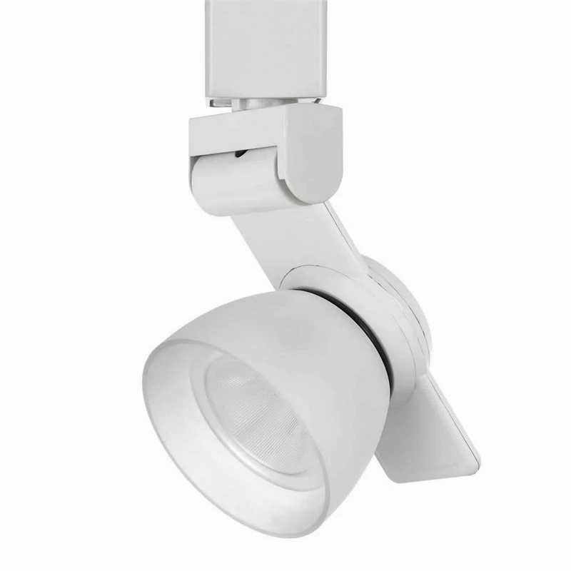 Cheapest 𧨠Benzara 12W Integrated LED Metal Track Fixture With Oval Design Head InWhite π