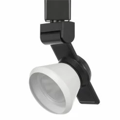 Cheapest 😍 Benzara 12W Integrated LED Metal Track Fixture With Cone Head In Black And White 🎉