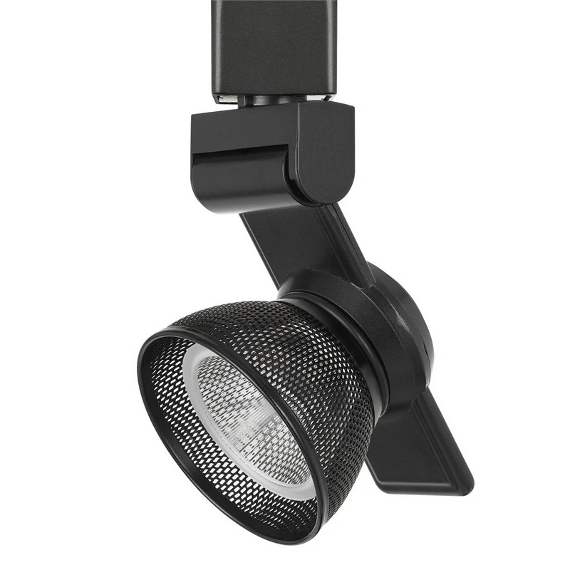 Hot Sale π Benzara 12W Integrated LED Metal Track Fixture With Mesh Head In Black π