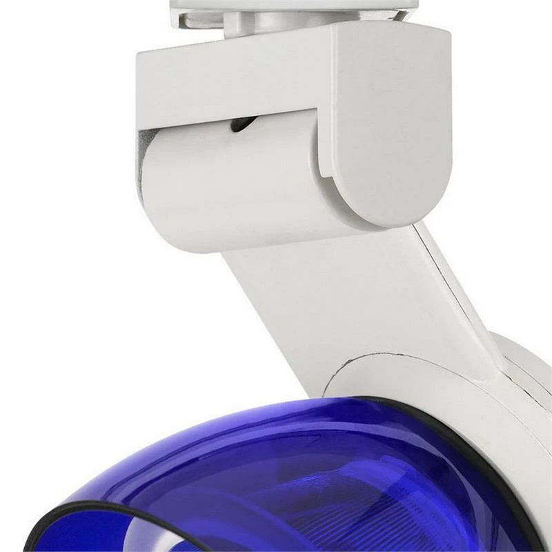 Discount β€οΈ Benzara 12W Integrated LED Track Fixture With Polycarbonate Head In White And Blue π - Image 4