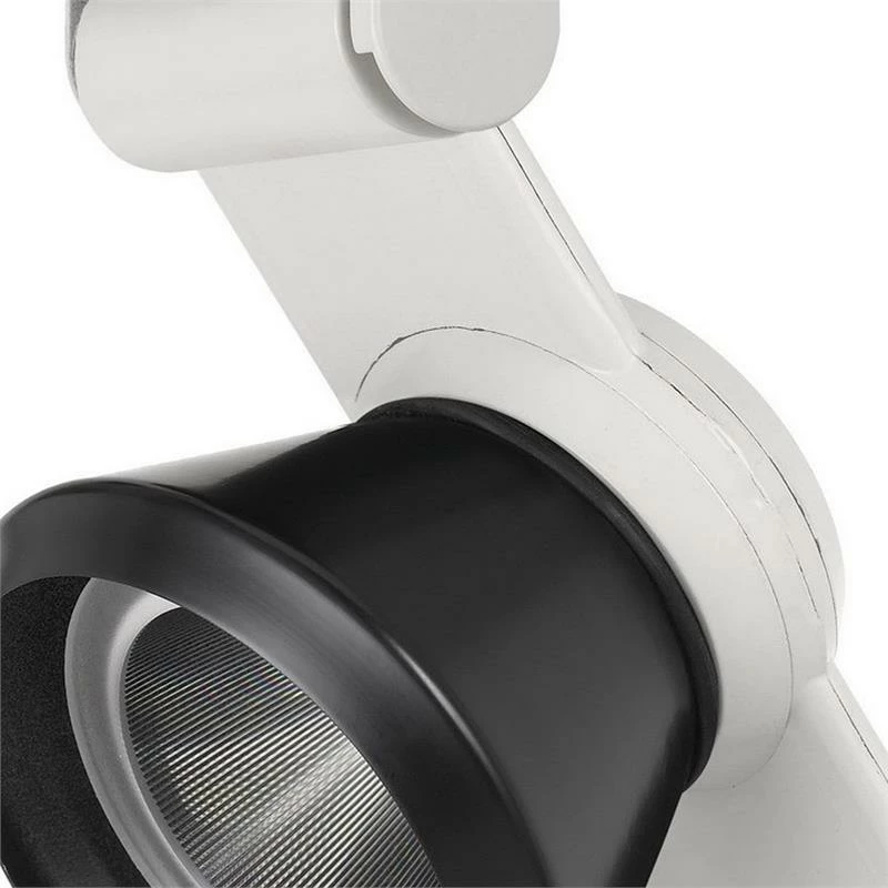 Deals π Benzara 12W Integrated LED Metal Track Fixture With Cone Head In White And Black π - Image 4