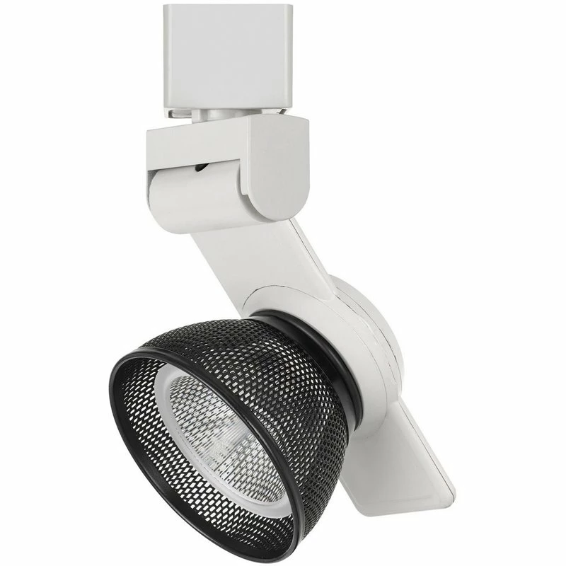 Cheap π Benzara 12W Integrated LED Metal Track Fixture With Mesh Head In White And Black π₯°