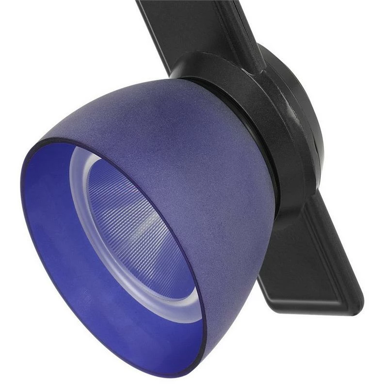 Best Pirce π€© Benzara 12W Integrated Metal And Polycarbonate LED Track Fixture In Black And Blue π₯° - Image 5