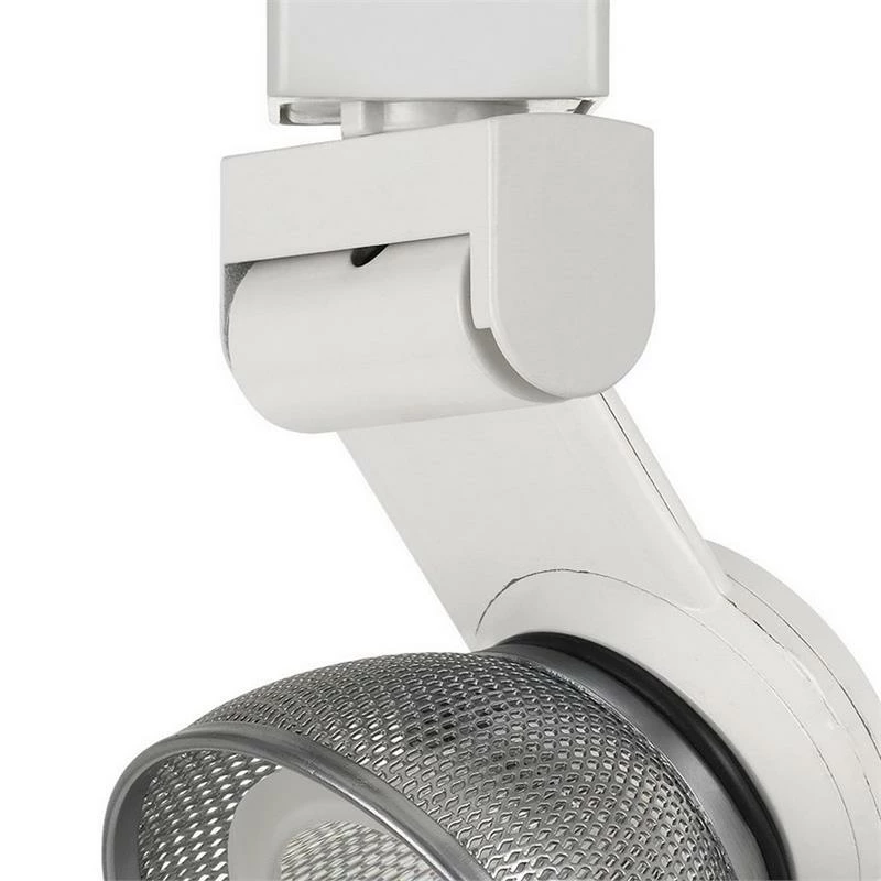 Cheapest π Benzara 12W Integrated LED Metal Track Fixture With Mesh Head In Gray And Black π - Image 4