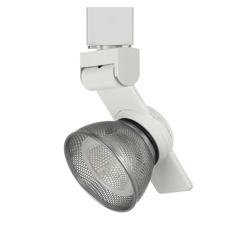 Cheapest π Benzara 12W Integrated LED Metal Track Fixture With Mesh Head In Gray And Black π - Image 2