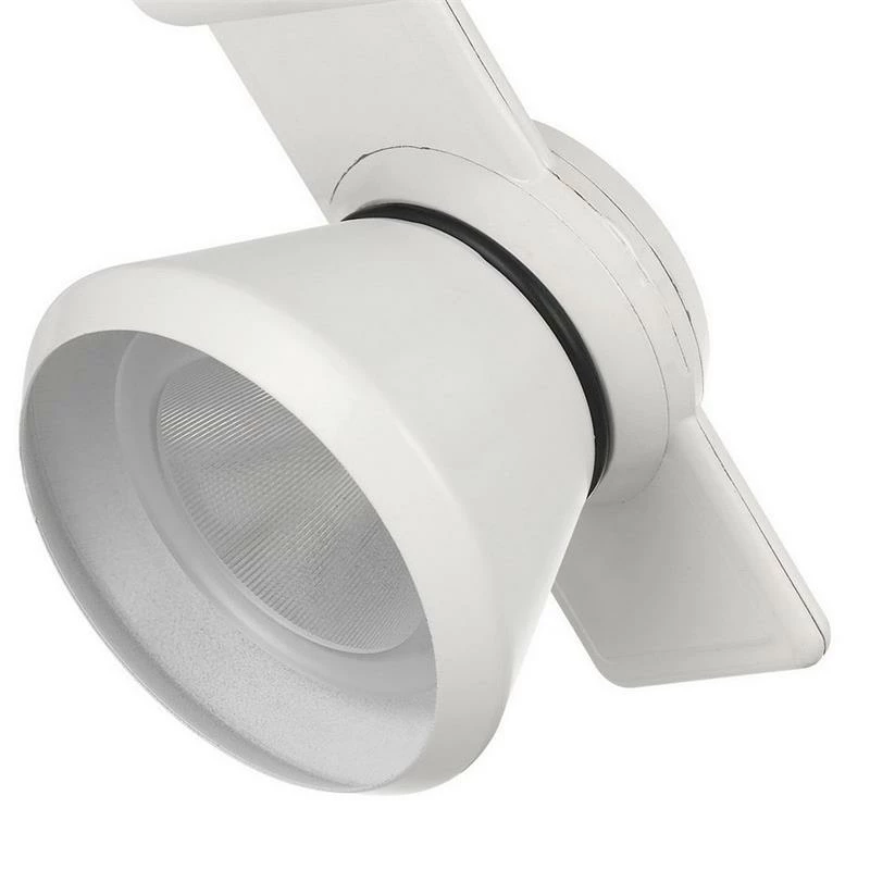 Flash Sale π― Benzara 12W Integrated LED Metal Track Fixture With Dimmer Feature In White π - Image 5