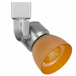 Best deal β€οΈ Benzara Metal And Frosted Polycarbonate LED Track Fixture In Silver And Yellow β¨