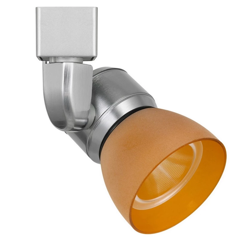 Best deal β€οΈ Benzara Metal And Frosted Polycarbonate LED Track Fixture In Silver And Yellow β¨