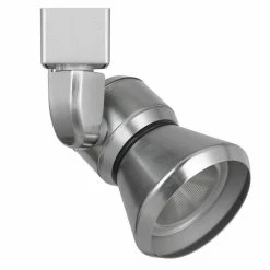 Deals ✔️ Benzara Metal Frame LED Track Fixture With Conical Shade In Silver 🧨