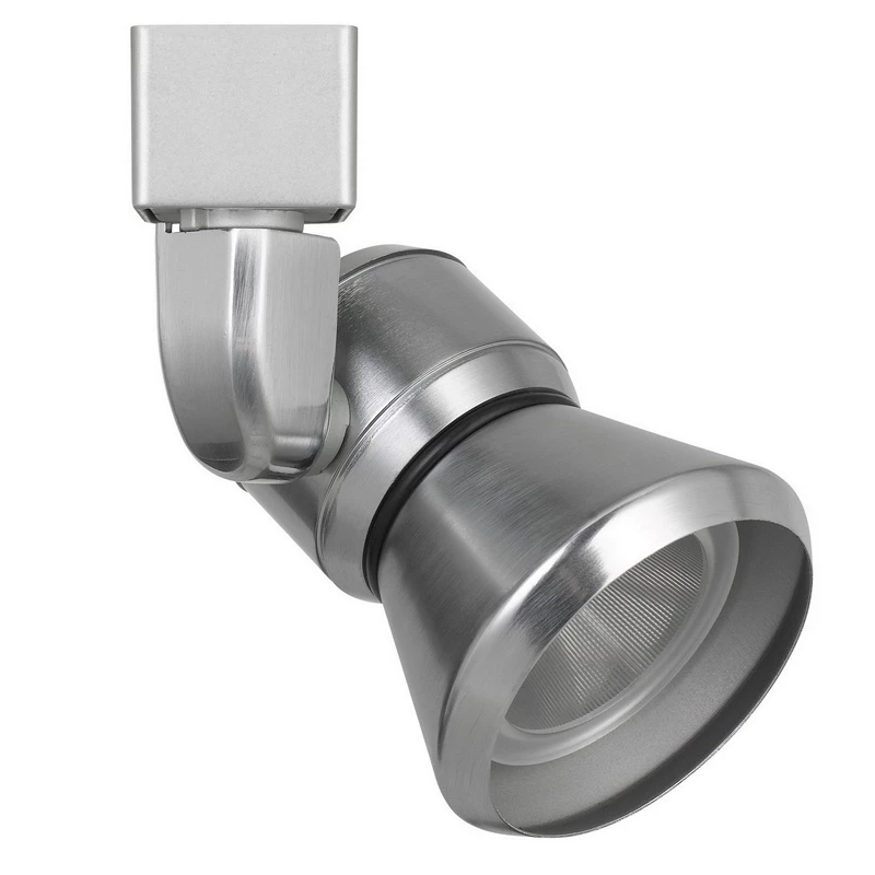 Deals βοΈ Benzara Metal Frame LED Track Fixture With Conical Shade In Silver π§¨