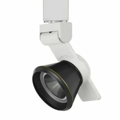 Cheap ✨ Benzara 12W Integrated Cone Head LED Metal Track Fixture In White And Black 😍