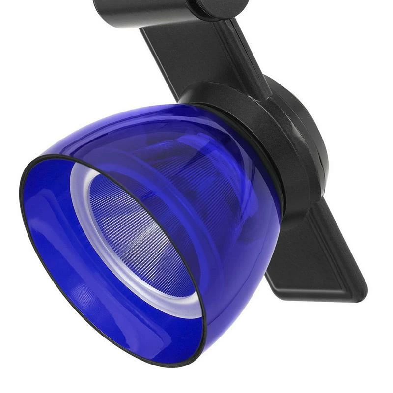 Hot Sale π€© Benzara 12W Integrated LED Track Fixture With Polycarbonate Head In Black And Blue β - Image 4