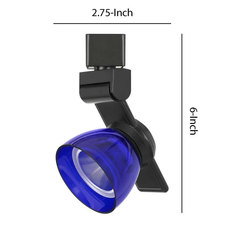 Hot Sale π€© Benzara 12W Integrated LED Track Fixture With Polycarbonate Head In Black And Blue β - Image 5
