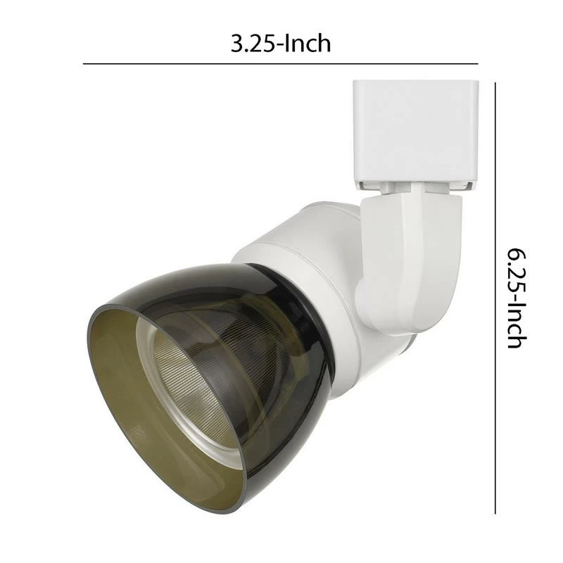Brand new β¨ Benzara 10W Integrated LED Track Fixture With Polycarbonate Head In White And Black π₯ - Image 6