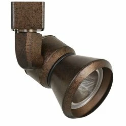 Cheap 🛒 Benzara 10W Integrated LED Metal Track Fixture With Cone Head In Bronze 😀