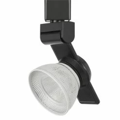 Cheap 🎁 Benzara 12W Integrated LED Metal Track Fixture With Mesh Head In Black And White ✔️