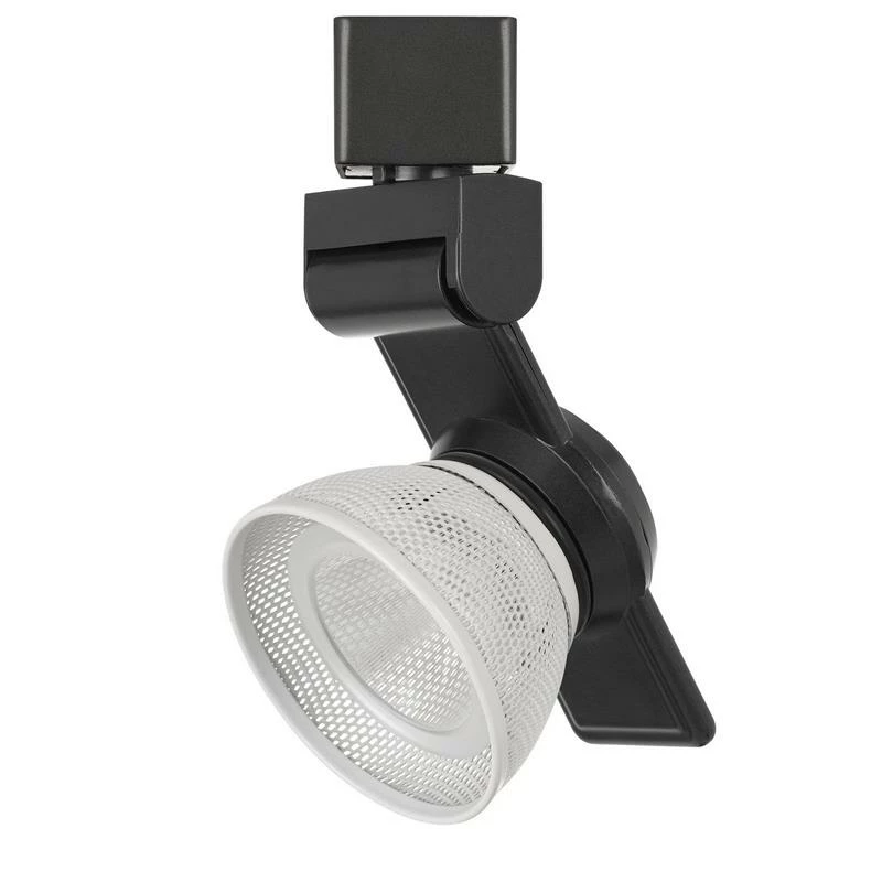 Cheap π Benzara 12W Integrated LED Metal Track Fixture With Mesh Head In Black And White βοΈ - Image 2