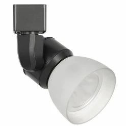Promo π Benzara 10W Integrated LED Track Fixture With Polycarbonate Head In Black And White β