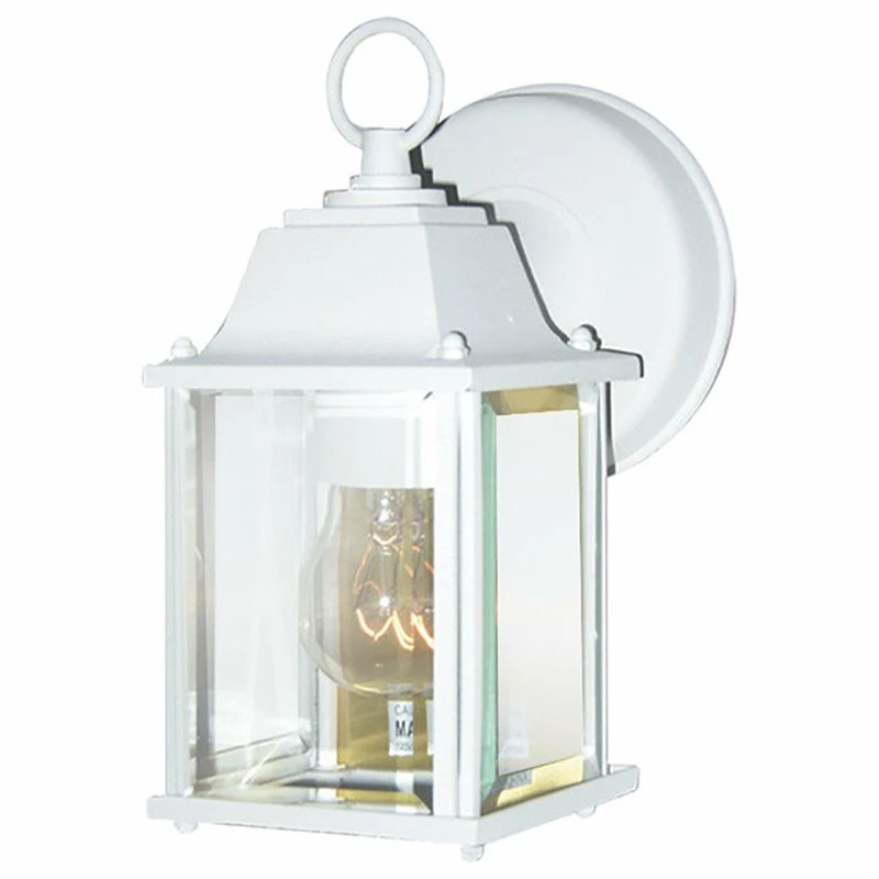 Cheap β Woodbridge Lighting Geneva 1-light Aluminum Outdoor Sconce In Powder White π