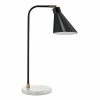 Budget 🎉 Jamie Young Co Chronicle Iron Metal/Marble Task Lamp In Black/Antique Brass 🤩