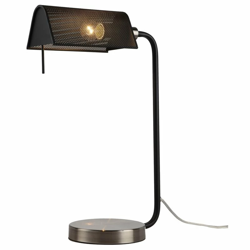 Cheapest π Woodbridge Lighting Randall Zoco Metal Desk Light In Black/Antique Nickel π - Image 2